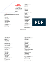 Sumatif Tengah Semester 1 Bahasa Inggris