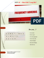 4c Adverbs of Frequency