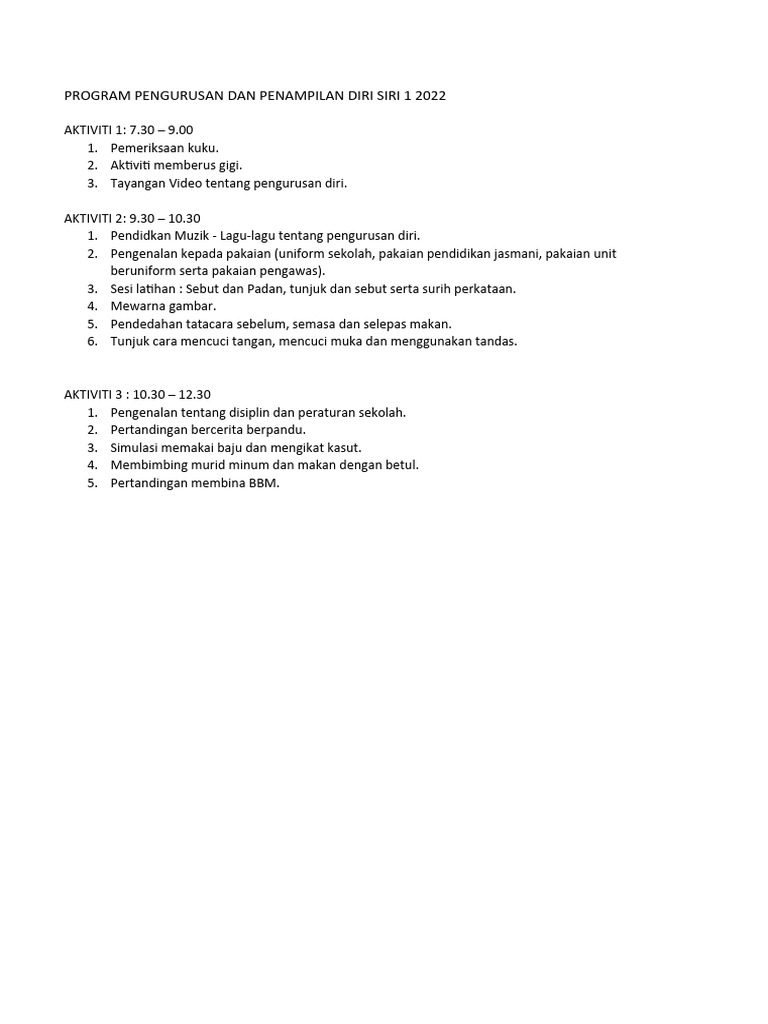 Mengurangkan Penampilan Lesu Dengan Pengurusan Masa