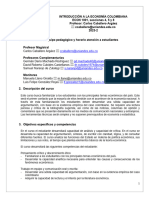 Econ 1001 Introduccion A La Economia Colombiana 2023 20 Carlos Caballero