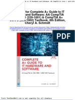 Test Bank For Complete A Guide To It Hardware and Software Aa Comptia A Core 1 220 1001 Comptia A Core 2 220 1002 Textbook 8th Edition Cheryl A Schmidt 13