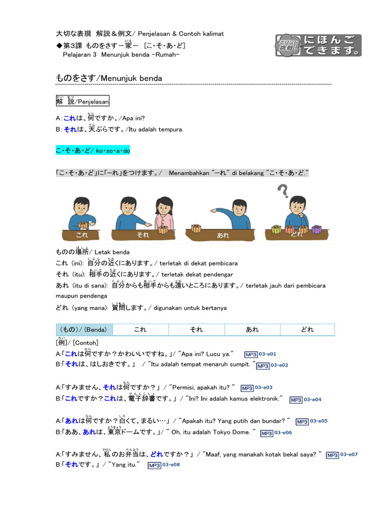 Erin Lesson03 Key-Phrases Explanation Id | PDF