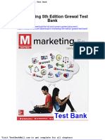 M Marketing 5th Edition Grewal Test Bank