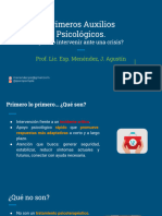 Primeros Auxilios Psicológicos