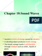 Chapter 10 Sound Waves