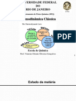 Equação de Estado - Termodinâmica Clássica