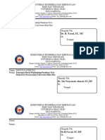 Tabe Format Amplop