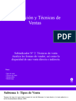 Subindicador 2 - Negociación y Técnicas de Ventas