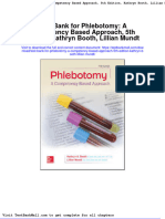 Test Bank for Phlebotomy a Competency Based Approach 5th Edition Kathryn Booth Lillian Mundt