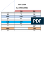 Jadwal Pelajaran