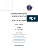 Manual de Protección Radiológica en Radiografía Convencional - Grupo 1 - Tercer Semestre