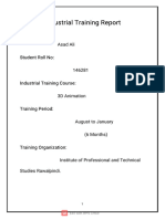 Industrial - Training - Report (1) Asad Ali