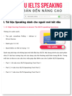 Tài liệu Speaking từ cơ bản đến nâng cao 