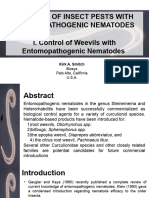 Control of Insect Pest With Entomopathogenic Nematodes