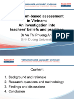 BC - Classroom-Based Assessment in Vietnam, Teachers' Beliefs and Practices