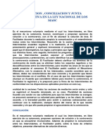 Mediacion, Conciliacion y Junta Restaurativa en La Ley Nacional de Los Masc