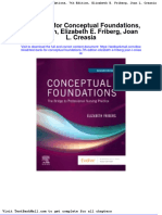 Test Bank For Conceptual Foundations 7th Edition Elizabeth e Friberg Joan L Creasia