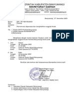 Surat Dispensasi Anggota