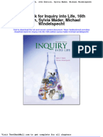 Test Bank For Inquiry Into Life 16th Edition Sylvia Mader Michael Windelspecht