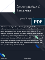 Dampak Positif Dan Negatif Globalisasii Di Bidang Politik