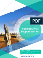Haemodialysis Support Worker Job Pack