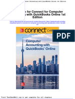 Test Bank For Connect For Computer Accounting With Quickbooks Online 1st Edition