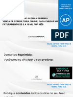 Tema:: Aprenda Como Fazer A Primeira Venda de Consultoria Online, para Chegar No Faturamento de 5 A 15 Mil Por Mês