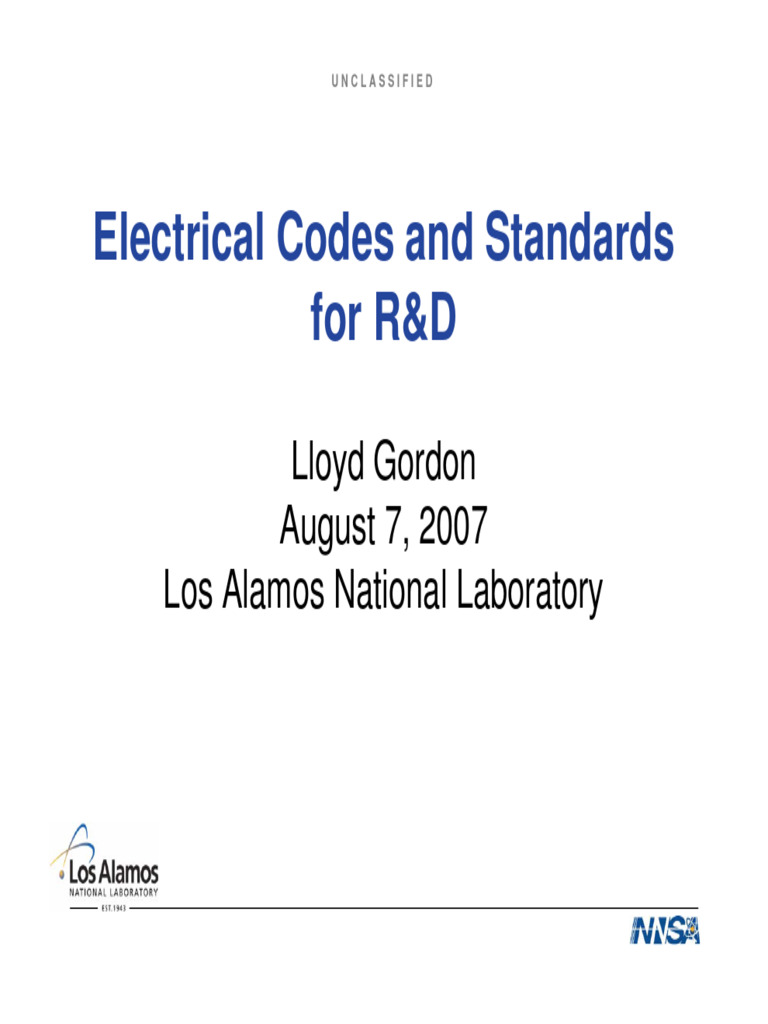 Electrical Codes Standards Gordon PDF Electrical Wiring Electric