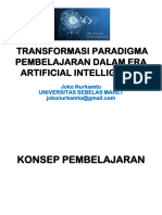 Transformasi Paradigma Pembelajaran Dalam Era Artificial Intelligence (11 September 2023)
