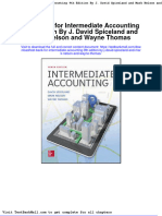 Test Bank For Intermediate Accounting 9th Edition by J David Spiceland and Mark Nelson and Wayne Thomas