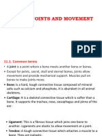 Unit 11. Joints & MVT Notes