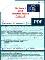 Rbi Grade B English Lecture 2