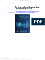 Test Bank For International Accounting 5th Edition by Doupnik