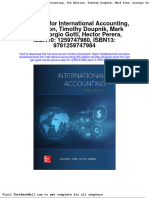 Test Bank For International Accounting 5th Edition Timothy Doupnik Mark Finn Giorgio Gotti Hector Perera Isbn10 1259747980 Isbn13 9781259747984