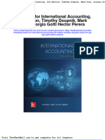 Test Bank For International Accounting 5th Edition Timothy Doupnik Mark Finn Giorgio Gotti Hector Perera