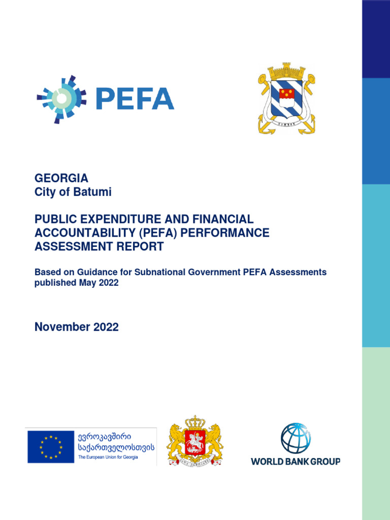 GE Batumi Municipality Nov22 PFMPR SN Public With PEFA Check | PDF ...