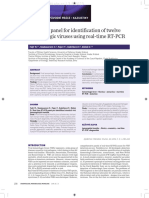 EMI - 2014 3 5 - Detection Panel For Identification of Twelve Hemorrhagic Viruses Using Real Time RT PCR 50386