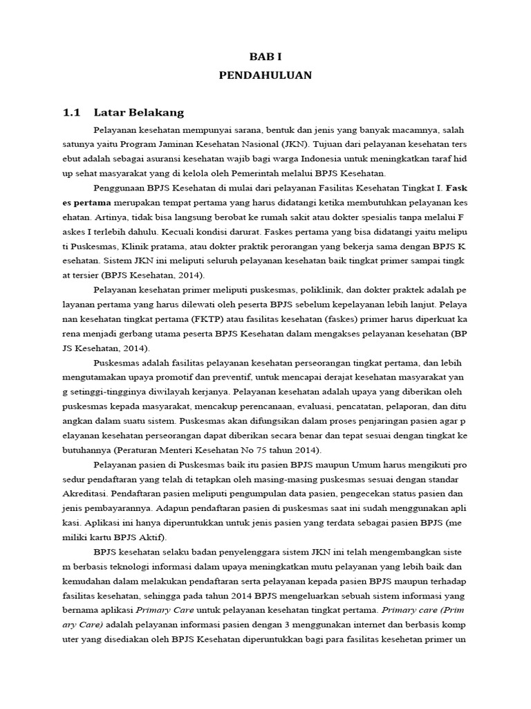 Latar belakang pcare betul pdf
