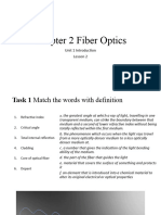 Chapter 2 Fiber Optics Introduction Lesson 2