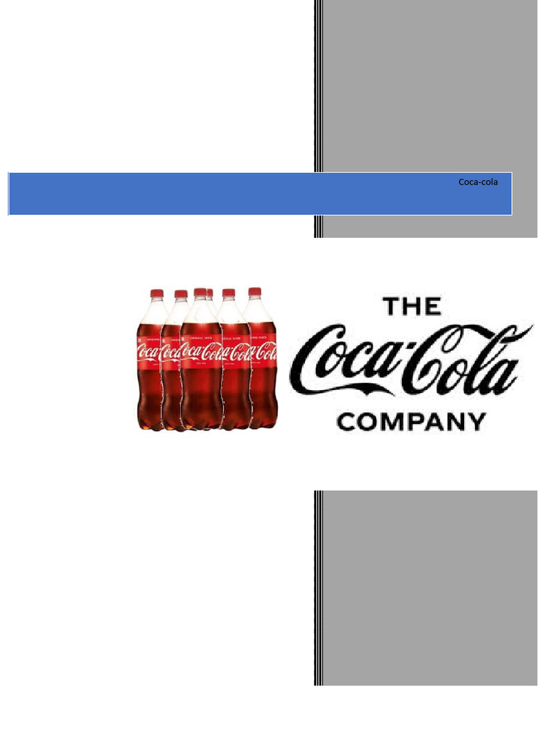 Coca Cola Assignment | PDF | Coca Cola | The Coca Cola Company