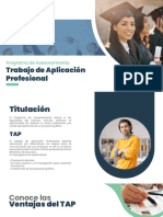 Brochure - Trabajo de Aplicación Profesional TAP 2023.