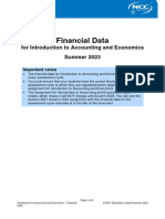ITAE Financial Data Summer 2023 FINAL