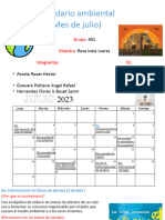 Calendario de Julio Completo