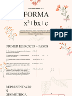 Trinomio de La Forma X +BX+C
