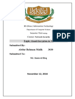 Email Encryption Abdur Rehman 3030