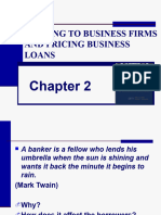 CHAP 2 Lending To Business and Pricing Business Loans