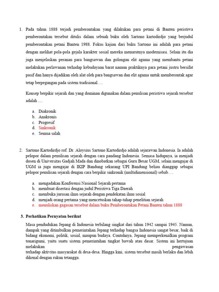 Pemberontakan Petani Banten 1888 | PDF