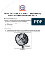 Pressure & Temperature Gause Notes