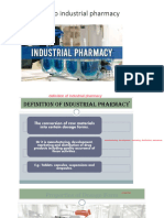 Industrial Pharmacy