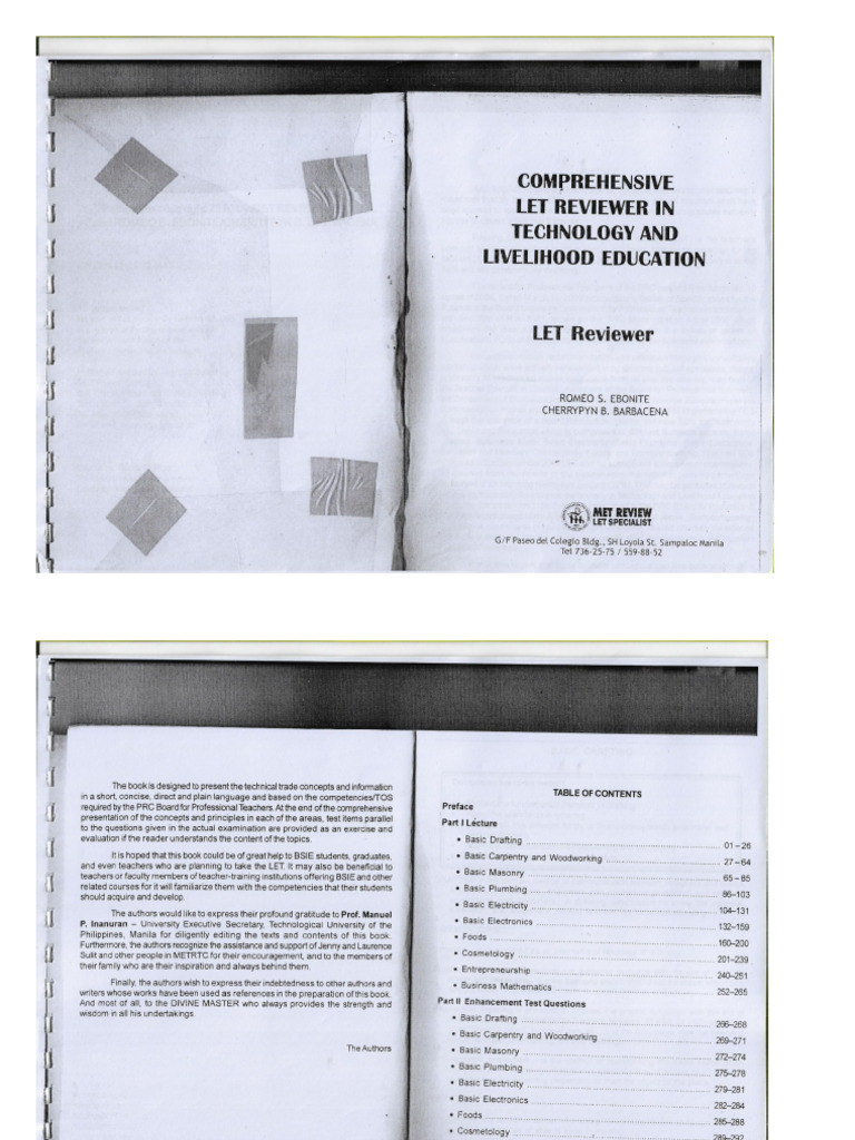 (TLE) LET Review - MET Review | PDF